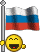 Смайл с российским флагом
